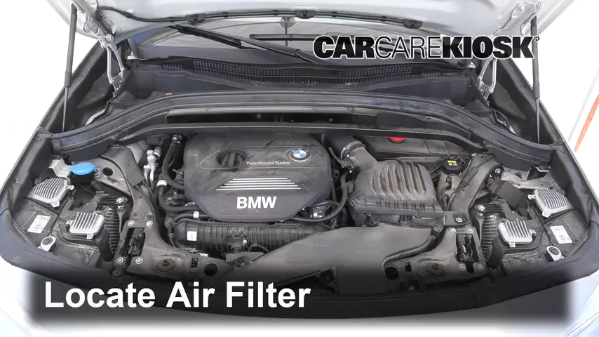 2019 BMW X2 xDrive28i 2.0L 4 Cyl. Turbo Air Filter (Engine) Replace